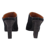 DONALD PLINER MULE HEELS BLACK 8 US