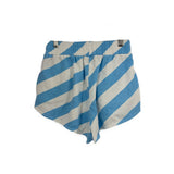 AVIATORNATION STRIPED SHORTS BLUE XS