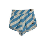 AVIATORNATION STRIPED SHORTS BLUE XS