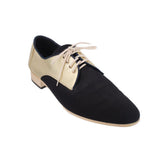 CHANEL OXFORD LOAFERS BLACK/GOLD 41.5 EU | 10 US