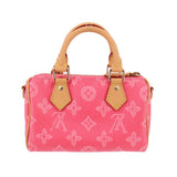 LOUIS VUITTON NANO SPEEDY CROSSBODYS ROSE RUBAN