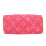 LOUIS VUITTON NANO SPEEDY CROSSBODYS ROSE RUBAN