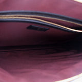 CHANEL LARGE O CASE CLUTCHES BLACK