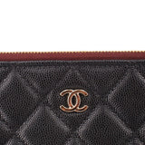 CHANEL LARGE O CASE CLUTCHES BLACK