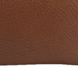 PRADA LEATHER SHOULDER BAGS BROWN