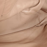PRADA LEATHER SHOULDER BAGS BROWN