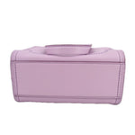 Mini crossbody bag orchid purple with structured body and top handle