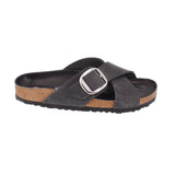 BIRKENSTOCK BUCKLE SANDALS BLACK 9