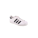 ADIDAS WOMEN'S SUPERSTAR LEATHER SNEAKERS WHITE 9.5 US