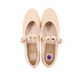 DOLCE VITA RAFFIA FLATS CREAM 8 US