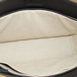 TORY BURCH DOUBLE ZIP TOTES BLACK