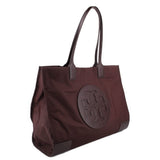 TORY BURCH ELLA NYLON TOTES BROWN