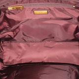 TORY BURCH ELLA NYLON TOTES BROWN