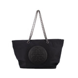 TORY BURCH ELLA CHAIN TOTES BLACK