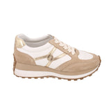 VERONICA BEARD SUEDE SNEAKERS NUDE 9 US