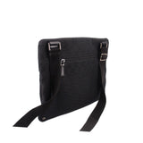 GUCCI VINTAGE CANVAS CROSSBODYS BLACK