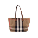 BURBERRY MED LONDON TOTES CHECK