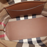 BURBERRY MED LONDON TOTES CHECK
