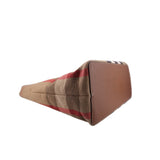 BURBERRY MED LONDON TOTES CHECK
