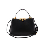 TORY BURCH ELEANOR SATCHELS BLACK