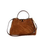 TORY BURCH ELEANOR SATCHELS CARAMEL