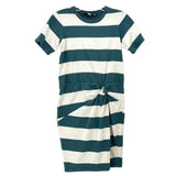VERONICA BEARD STRIPED DRESSES SAGE XS