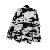JASON PRINT TOPS BLACK/WHITE M