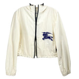 BURBERRY HOODED JACKETS CREAM S