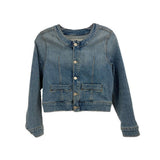 MOTHER DENIM JACKETS BLUE XS