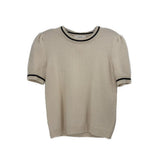 FRAME CASHMERE TOPS CREAM S