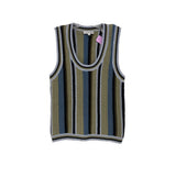 VERONICA B STRIPED TOPS BLUE S
