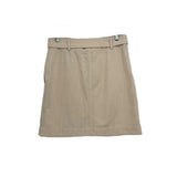 AKRIS BELTED SKIRTS CREAM S | 6