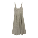 STAUD STRIPED DRESSES WHITE S | 4
