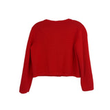 J CREW LONG SLEEVE CARDIGANS RED S