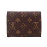 Louis Vuitton Victorine monogram wallet front flap with all-over gold logo pattern