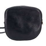 GUCCI VINTAGE LEATHER CROSSBODYS NAVY