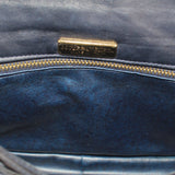 BOTTEGA VENETA VINTAGE INTRECCIATO CROSSBODYS NAVY