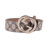 GUCCI SIGNATURE BELTS BLUE 90.36 | M