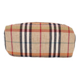 BURBERRY CHECK SHOULDER BAGS TAN