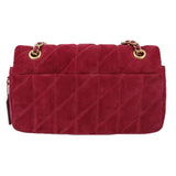 COACH TABBY 26 SUEDE SHOULDER BAGS FUCHSIA