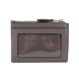 COACH QUILTED MINI SKINNY ID WALLETS GRAY