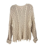 PISTOLA CABLE SWEATERS CREAM L