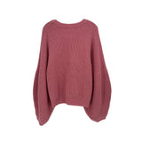 STAUD LONG SLEEVE SWEATERS PINK L