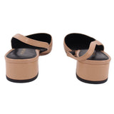 VERONICA BEARD CECILE TWO-TONE SLINGBACK HEELS BLACK/TAN 6.5 US