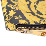 VERSACE BAROCCO PRINT CLUTCHES YELLOW/BLACK