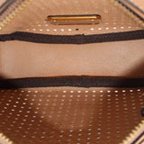 MARC JACOBS SALLY PERFORATED CROSSBODYS TAN