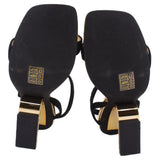 JEFFREY CAMPBELL GEOMETRIC SANDALS GOLD 8 US