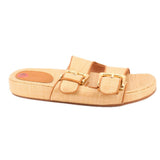 J CREW RAFFIA SANDALS TAN 6.5