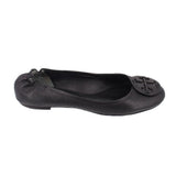 TORY BURCH LEATHER FLATS BLACK 9 US