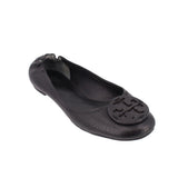 TORY BURCH LEATHER FLATS BLACK 9 US
